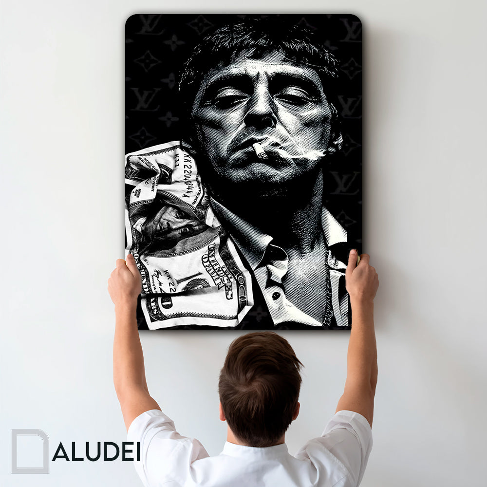 CARA CORTADA CUADRO DE ALUMINIO SUBLIMADO 40X60 CM