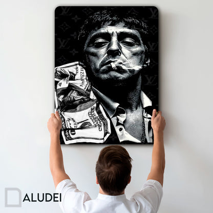 CARA CORTADA CUADRO DE ALUMINIO SUBLIMADO 40X60 CM