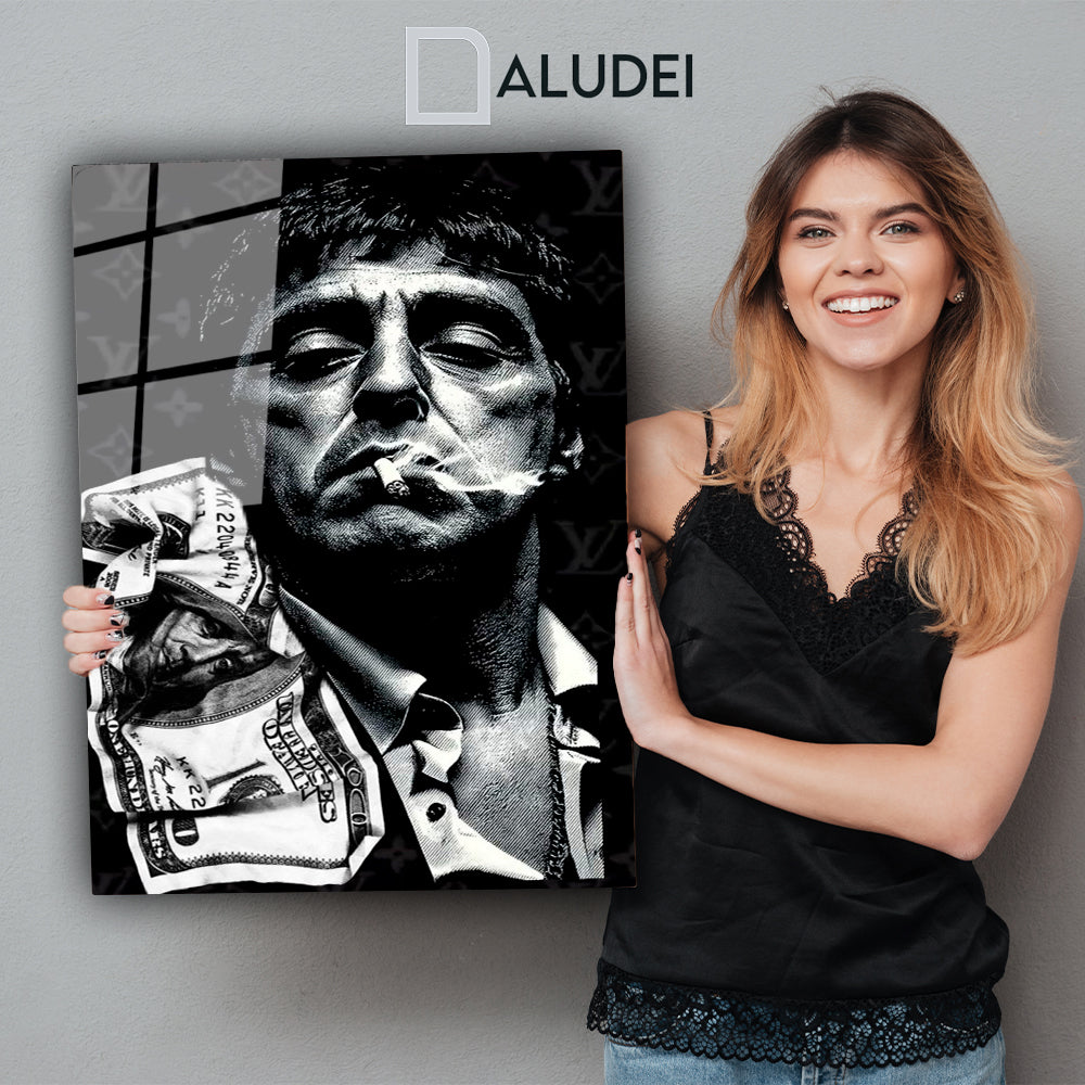 CARA CORTADA CUADRO DE ALUMINIO SUBLIMADO 40X60 CM