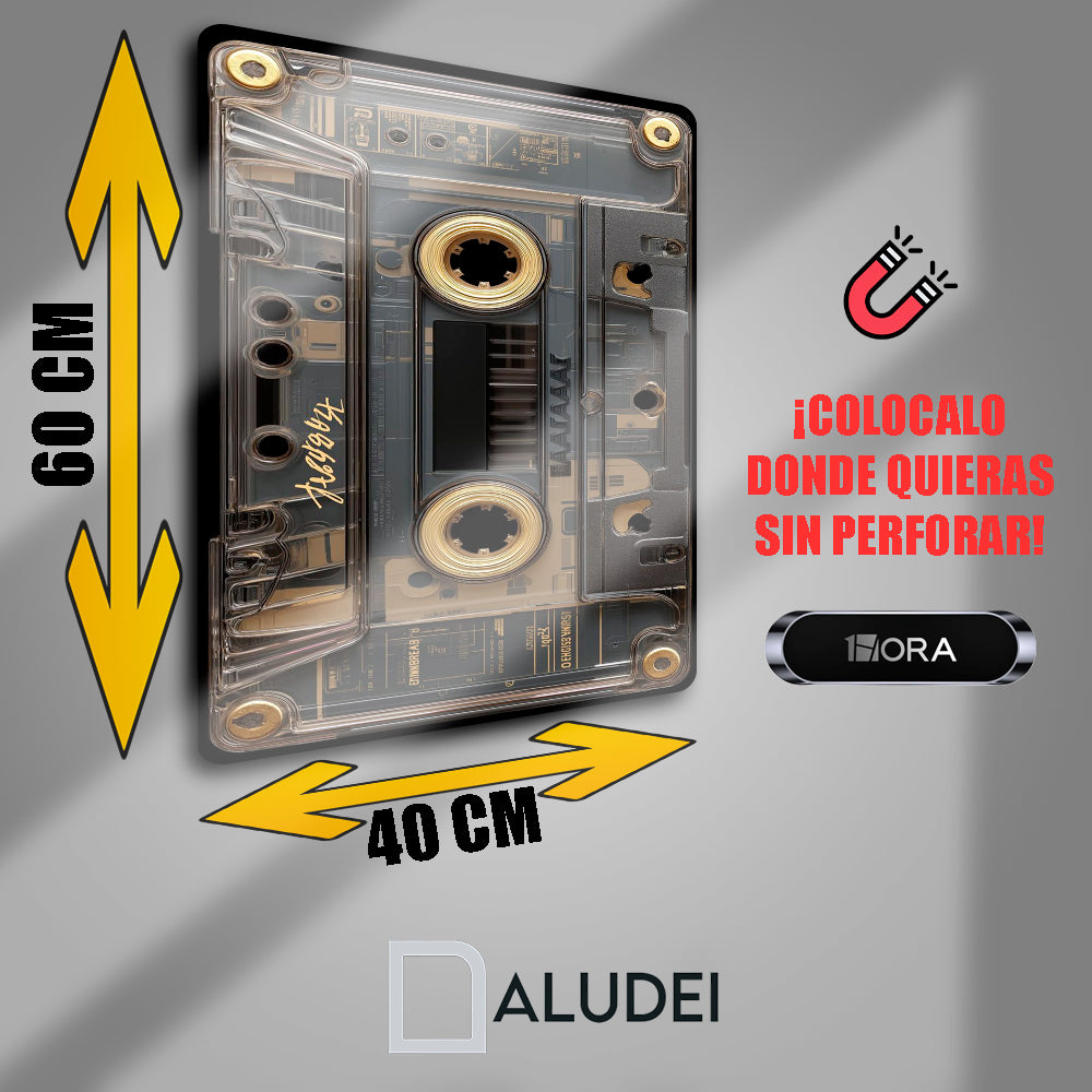 CASETTE CUADRO DE ALUMINIO SUBLIMADO 40X60 CM