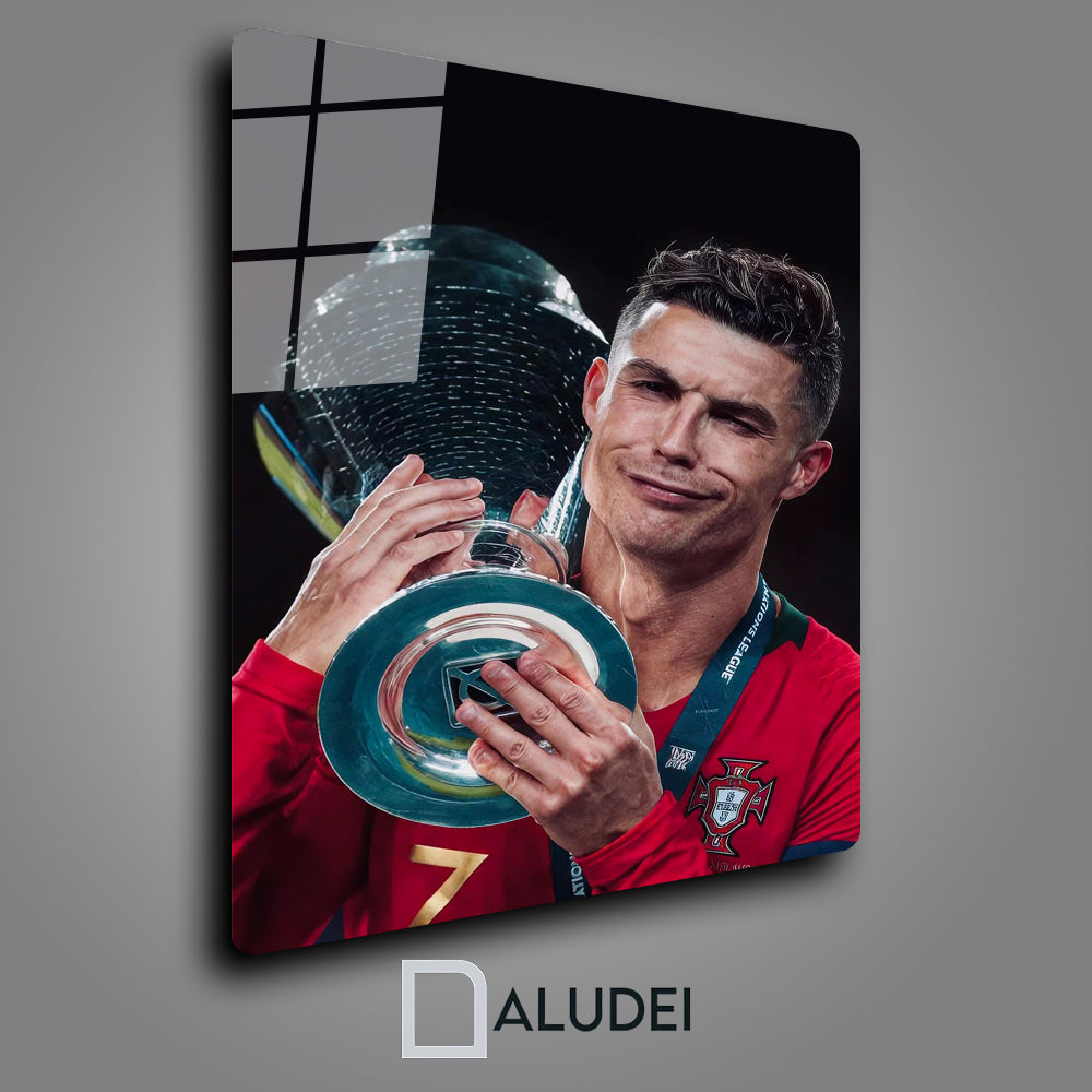 CAMPEÓN DE PORTUGAL CR CUADRO DE ALUMINIO SUBLIMADO 40X60 CM