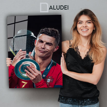 CAMPEÓN DE PORTUGAL CR CUADRO DE ALUMINIO SUBLIMADO 40X60 CM