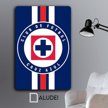 CRUZ AZUL FC CUADRO DE ALUMINIO SUBLIMADO 40X60 CM