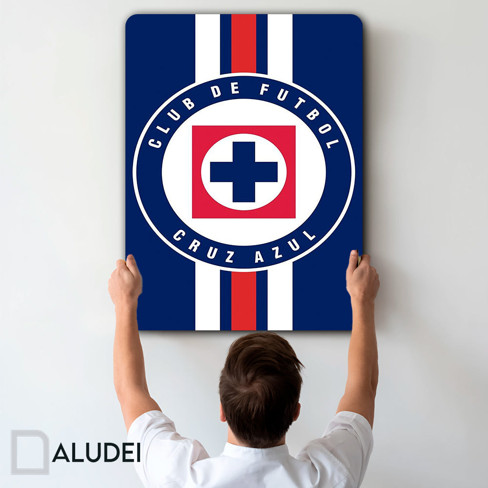 CRUZ AZUL FC CUADRO DE ALUMINIO SUBLIMADO 40X60 CM