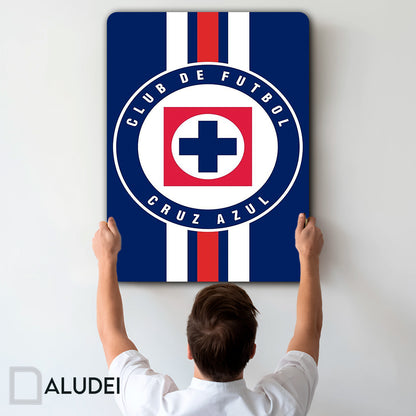 CRUZ AZUL FC CUADRO DE ALUMINIO SUBLIMADO 40X60 CM
