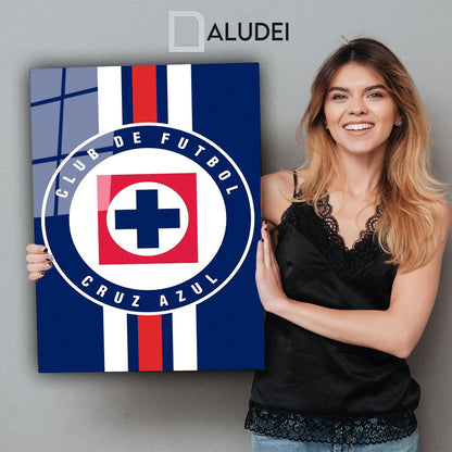 CRUZ AZUL FC CUADRO DE ALUMINIO SUBLIMADO 40X60 CM