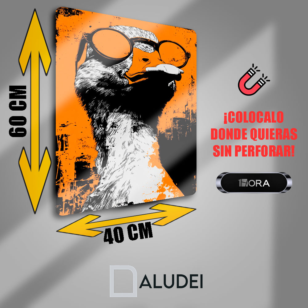 GANSO COOL CUADRO DE ALUMINIO SUBLIMADO 40X60 CM