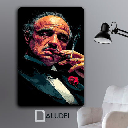 PADRINO CUADRO DE ALUMINIO SUBLIMADO 40X60 CM