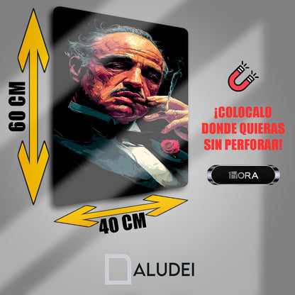 PADRINO CUADRO DE ALUMINIO SUBLIMADO 40X60 CM