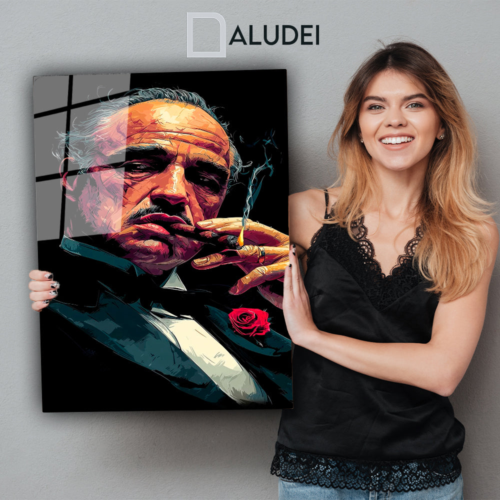 PADRINO CUADRO DE ALUMINIO SUBLIMADO 40X60 CM