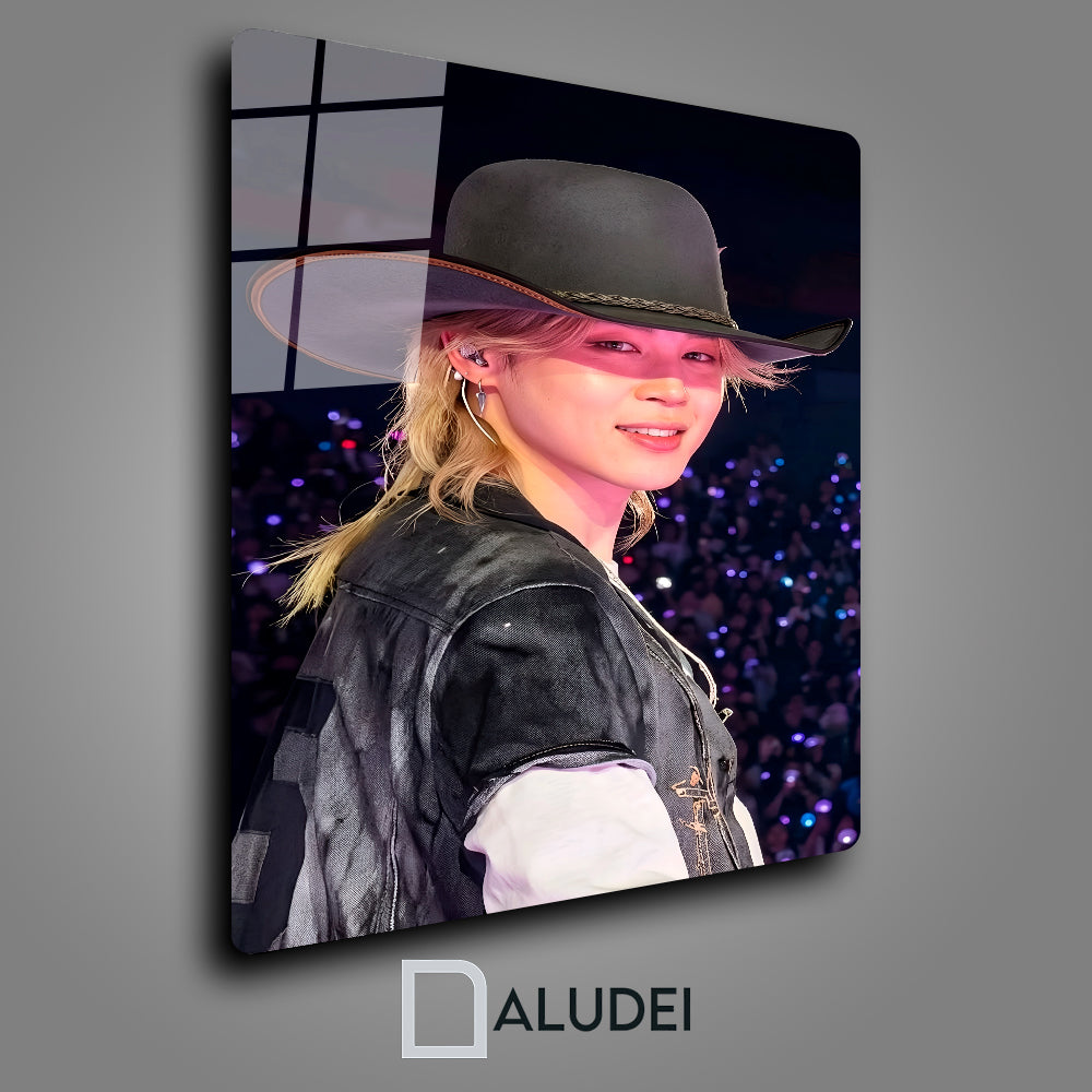 PARK JIMIN CUADRO PERSONALIZADO DE ALUMINIO SUBLIMADO 40X60 CM