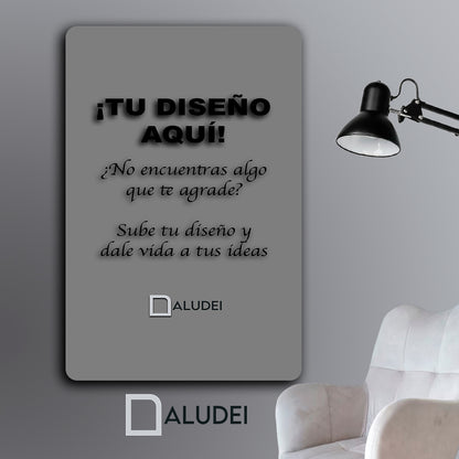 PERSONALIZA TU CUADRO PERSONALIZADO DE ALUMINIO SUBLIMADO 40X60 CM