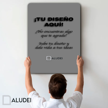 PERSONALIZA TU CUADRO PERSONALIZADO DE ALUMINIO SUBLIMADO 40X60 CM