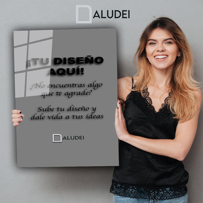 PERSONALIZA TU CUADRO PERSONALIZADO DE ALUMINIO SUBLIMADO 40X60 CM