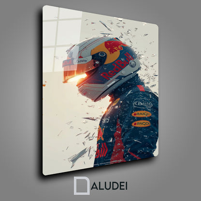 REDBULL F1 CUADRO DE ALUMINIO SUBLIMADO 40X60 CM