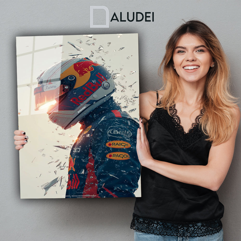 REDBULL F1 CUADRO DE ALUMINIO SUBLIMADO 40X60 CM