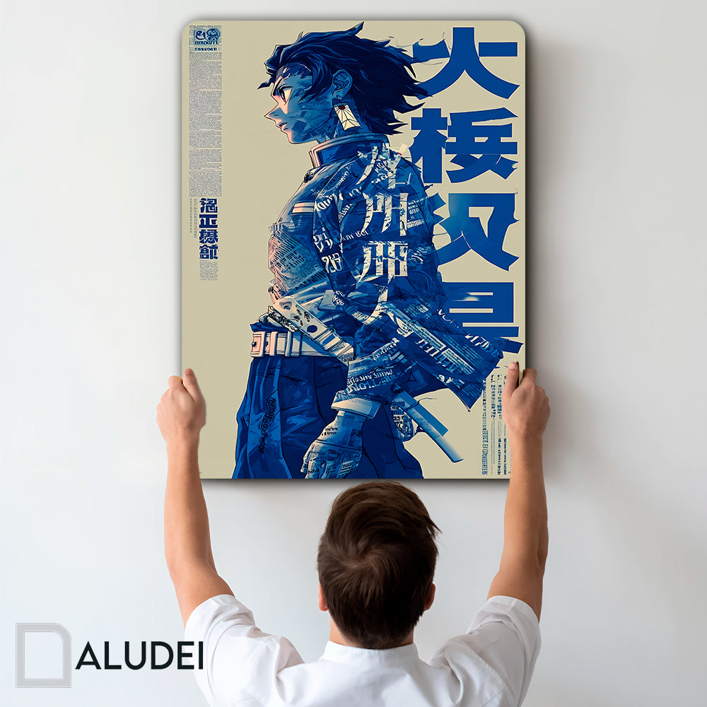 TAN JIRO CUADRO DE ALUMINIO SUBLIMADO 40X60 CM